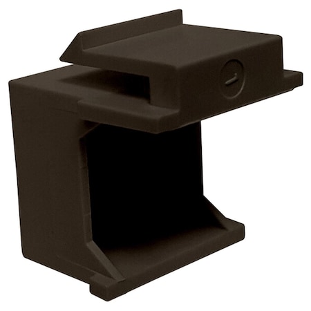 Quest Technology International Blank Keystone Insert - Brown NIN-1103